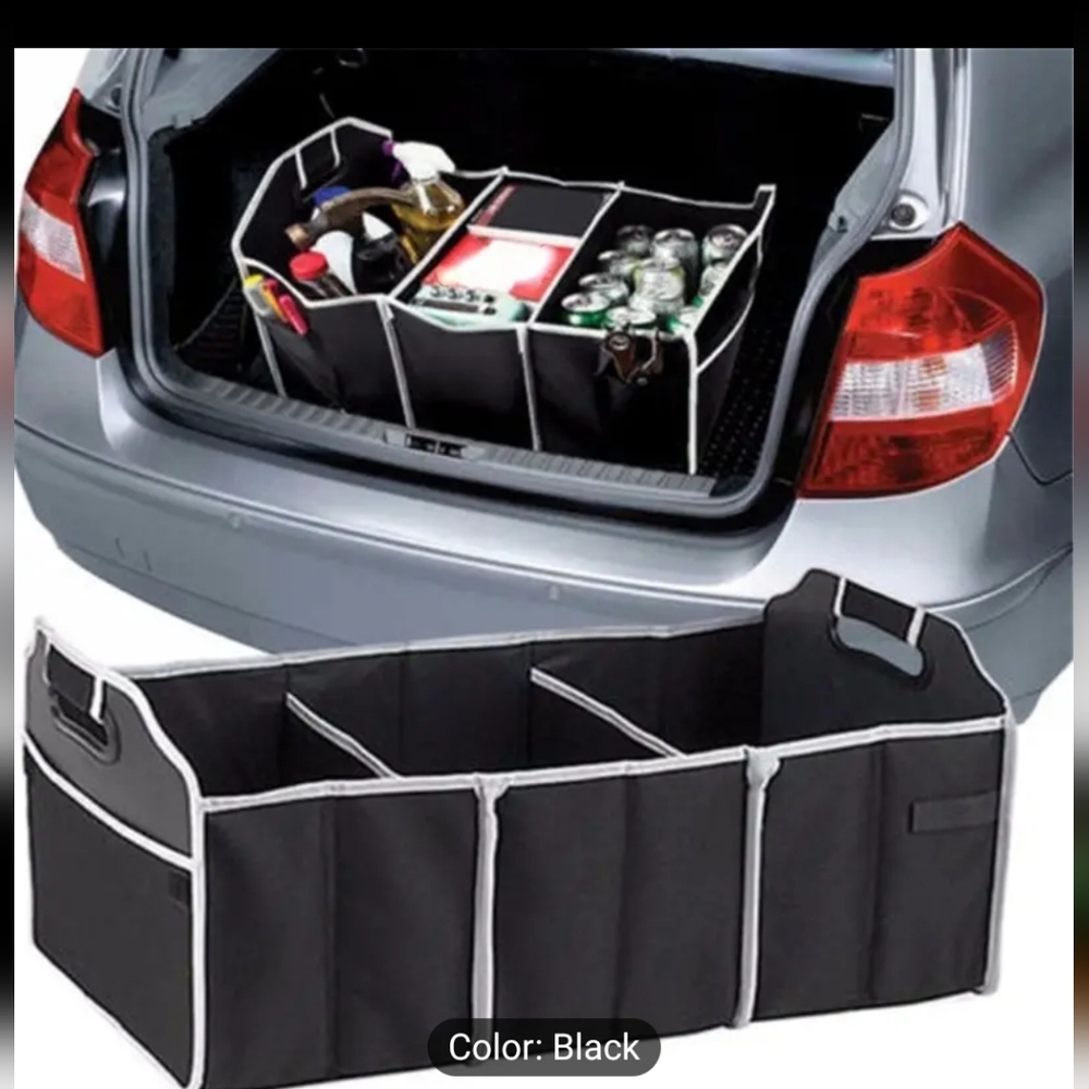 NIP CAR TRUNK OR BACKSEAT ORGANIZER CARRIER SPORTS 🏀🏈📚🎒🥅 BACK TO SCHOOL 🏫